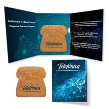Tek Booklet 2 With Phone Shaped Cork Coaster