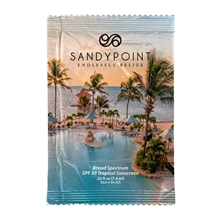 Large Sunscreen Packet SPF30 0.25 Fl oz