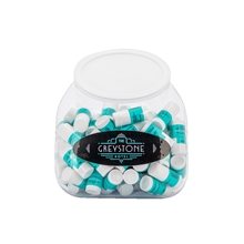 125 Natural Lip Moisturizers in Mini Tube with Tub Display