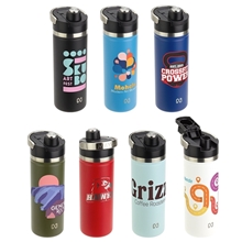 NAYAD(R) Traveler 18 oz Stainless Double - wall Vacuum Insulated Bottle With Twist - Top Spout