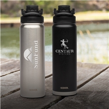 iCOOL(R) Durango 24 oz Double Wall, Stainless Steel Water Bottle