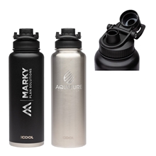iCOOL(R) Durango 40 oz Double Wall, Stainless Steel Water Bottle