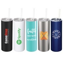 Neptune Skinny 20 oz Stainless Steel Vacuum Insulated Tumbler