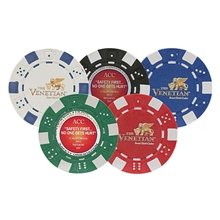 11.5 g Professional Clay Poker Chips w / 4 Color Process (VERSAprint(TM))