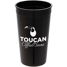Solid 32oz Stadium Cup