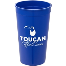 Solid 32oz Stadium Cup
