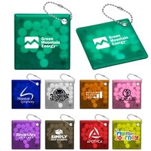 Square Mint Keyring