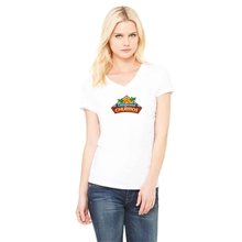 Bella + Canvas Ladies Jersey Short - Sleeve V - Neck T - Shirt