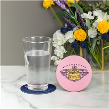 Dot Full Color Felt Coaster