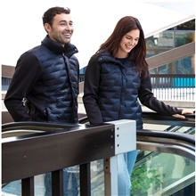 Ladies Hybrid Down Puffer Jacket