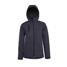 Ladies Taiga Honeycomb - Shell Hooded Jacket