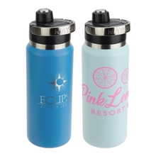 NAYAD(R) Traveler 26 oz Stainless Double - wall Vacuum Insulated Bottle With Twist - Top Spout