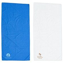 Boardwalk 30 x 60 Microfiber Beach Blanket / Towel - 1- Color