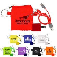 Sporty 4- In -1 Charging Techie Set