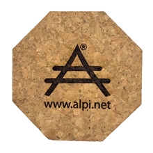 Cork Coaster - Octagon