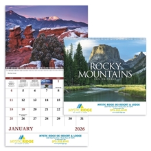Rocky Mountains - Spiral - Good Value Calendars(R)