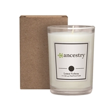 Custom 8 oz Scented Tumbler Candle in a Cardboard Gift Box