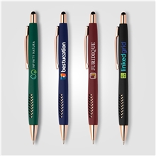 Avalon Softy Rose Gold Pen w / Stylus