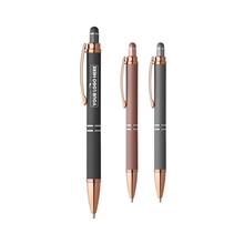 Phoenix Softy Rose Gold Metallic Pen w / Stylus