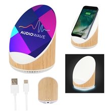 Edgewood Bamboo Speaker Wireless Charger