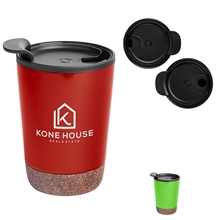 10 oz Stainless Steel Zoe Tumbler With Cork Base