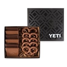 6 Piece Cookie and Confection Gift Box with Pretzels