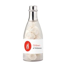 Champagne Bottle with Jelly Belly Champagne Bubbles