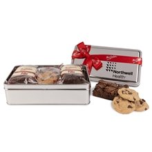 Mrs. Fields(R) Double Fudge Brownie and Cookie Tin