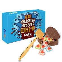 Clever Candy Smash Chocolate Heart with Triple Layer Hearts