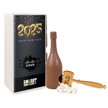 Smash Chocolate with Champagne Bubbles