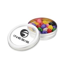 Small Top View Tin - Jelly Beans