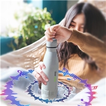 ZoS Thermal Bottle with Integrated Wireless Speaker Base