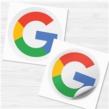 4 x 4 Circle Sticker