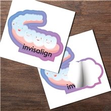 5 x 5 Kiss Cut Stickers