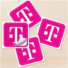 3 x 3 Rounded Corner Sticker