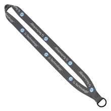 3/4 Polyester Dye Sublimated Lanyard