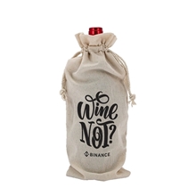 Linen Wine Gift Bag