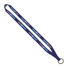 1/2 Polyester Dye Sublimated Lanyard