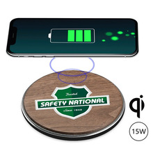 Chayes Walnut 15W Qi Wireless Charger