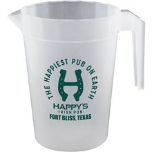 64 oz Plastic Stackable Picnic Pitcher with Handle