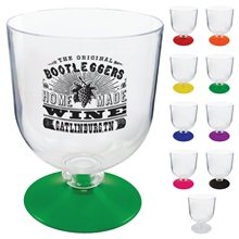 14 oz Short Stem Plastic Wine Goblet