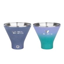 Snowfox(R) 8 oz Shimmer Finish Vacuum Insulated Martini Cup