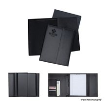 Bettoni(R) Atrani Bonded Leather Letter Size Padfolio