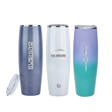 Snowfox(R) 24 oz Shimmer Finish Vacuum Insulated Beer Tumbler