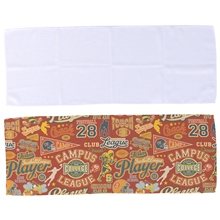 Gridiron Full - Color 12 x 32 Waffle Microfiber Sports Towel