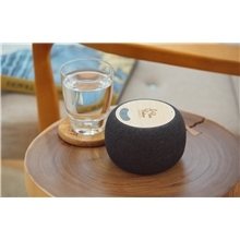 Empire Bamboo Wireless Speaker with 5W Wireless Charger