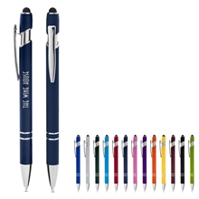 CORE365 Rubberized Aluminum Click Stylus Pen
