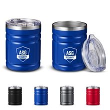 Campfire 12 oz Grid Stainless Steel Tumbler
