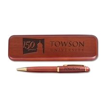 Rosewood Pen Set - 6.5x1.75 Rectangle