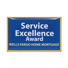 Printed Lapel Pin - 1.25 - 1.5